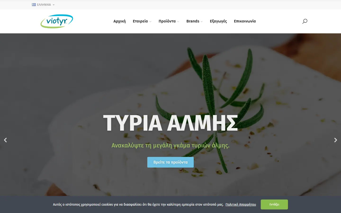 Έργο: VIOTYR Η αρχική σελίδα — VIOTYR